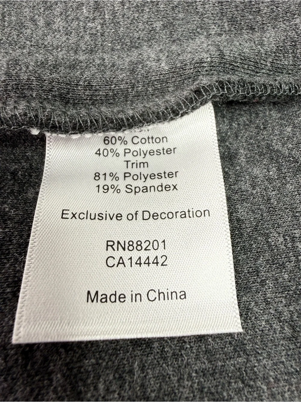 Mondetta Gray Knit Sweatshirt Cardigan Pockets Size Large